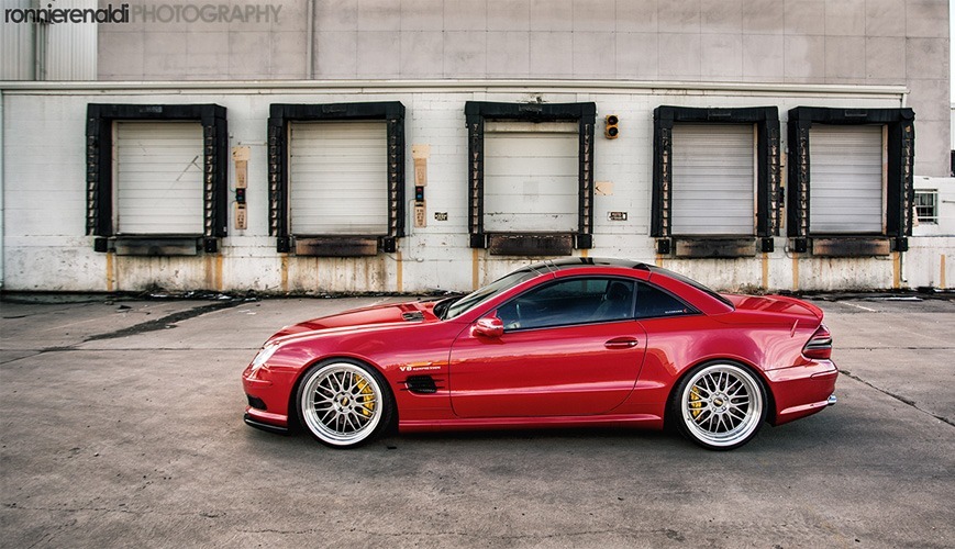 Mercedes sl55 stance