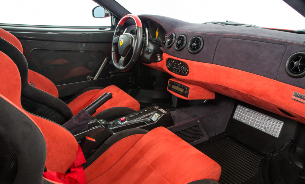 challenge stradale interior