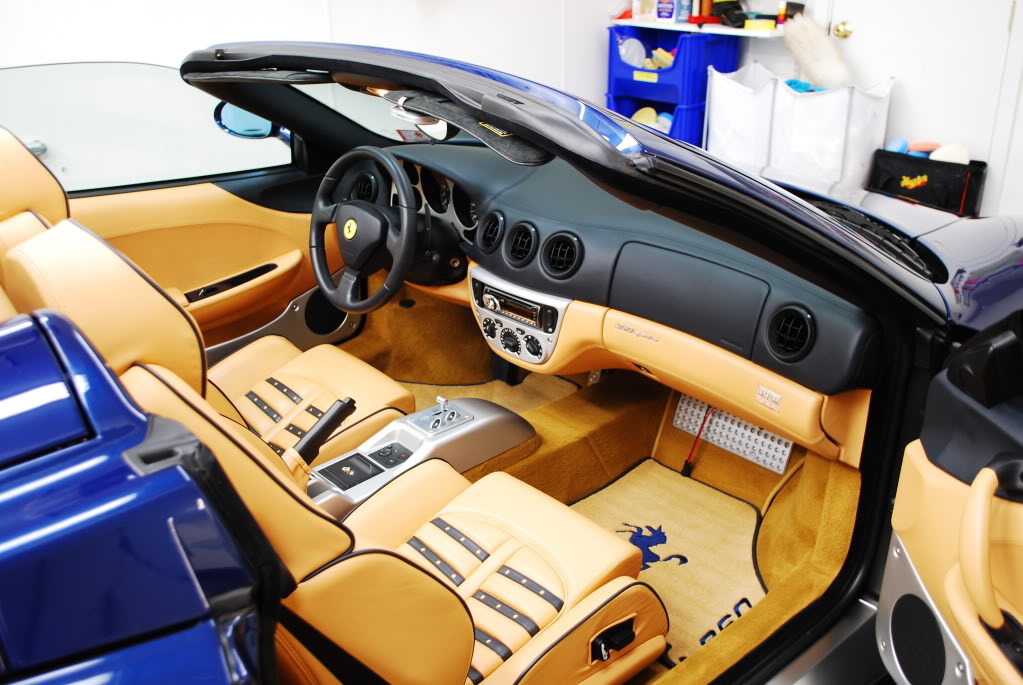 ferrari 360 interior