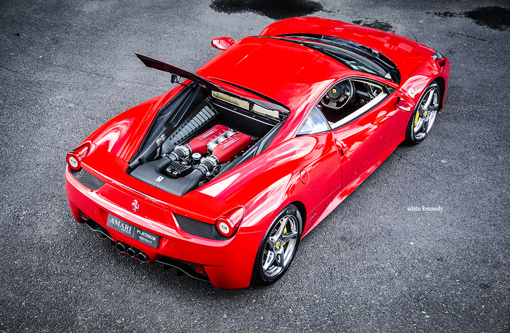 ferrari 458 engine