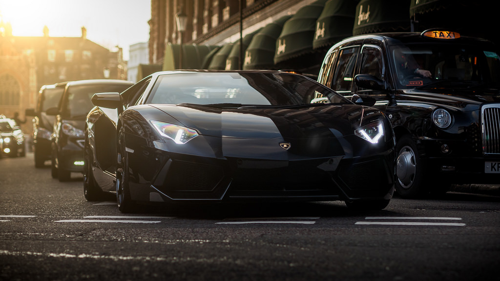 aventador headlights