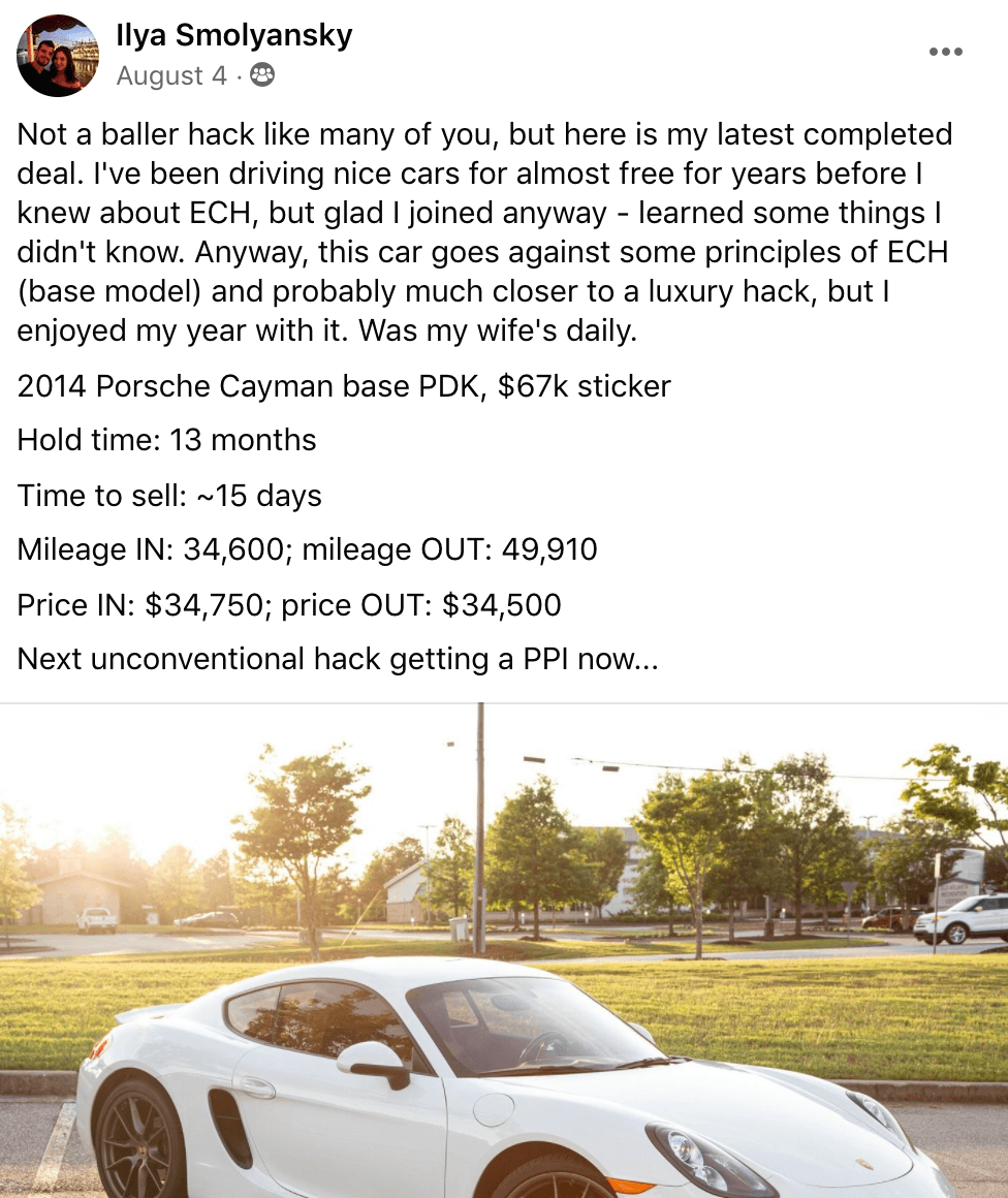 Ilya Porsche Cayman