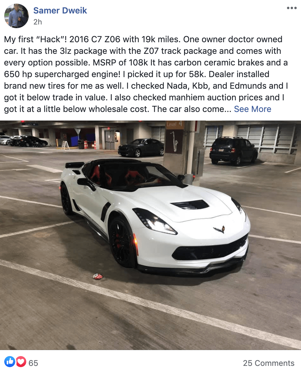 Samer Corvette Z06