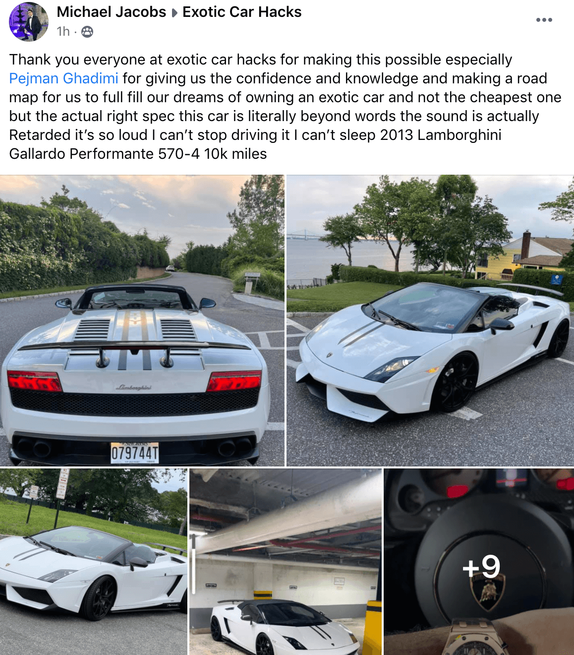 Michael Jacobs - Lambo gallardo