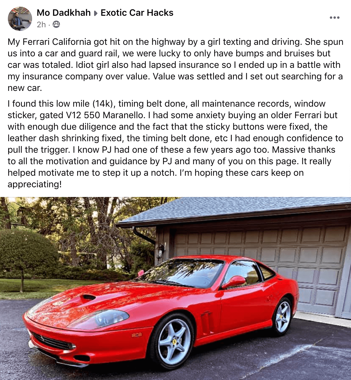 Mo Dadkhah - Ferrari Maranello