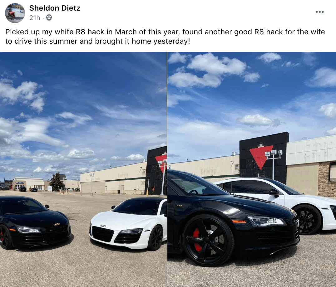 Sheldon Dietz - Audi r8
