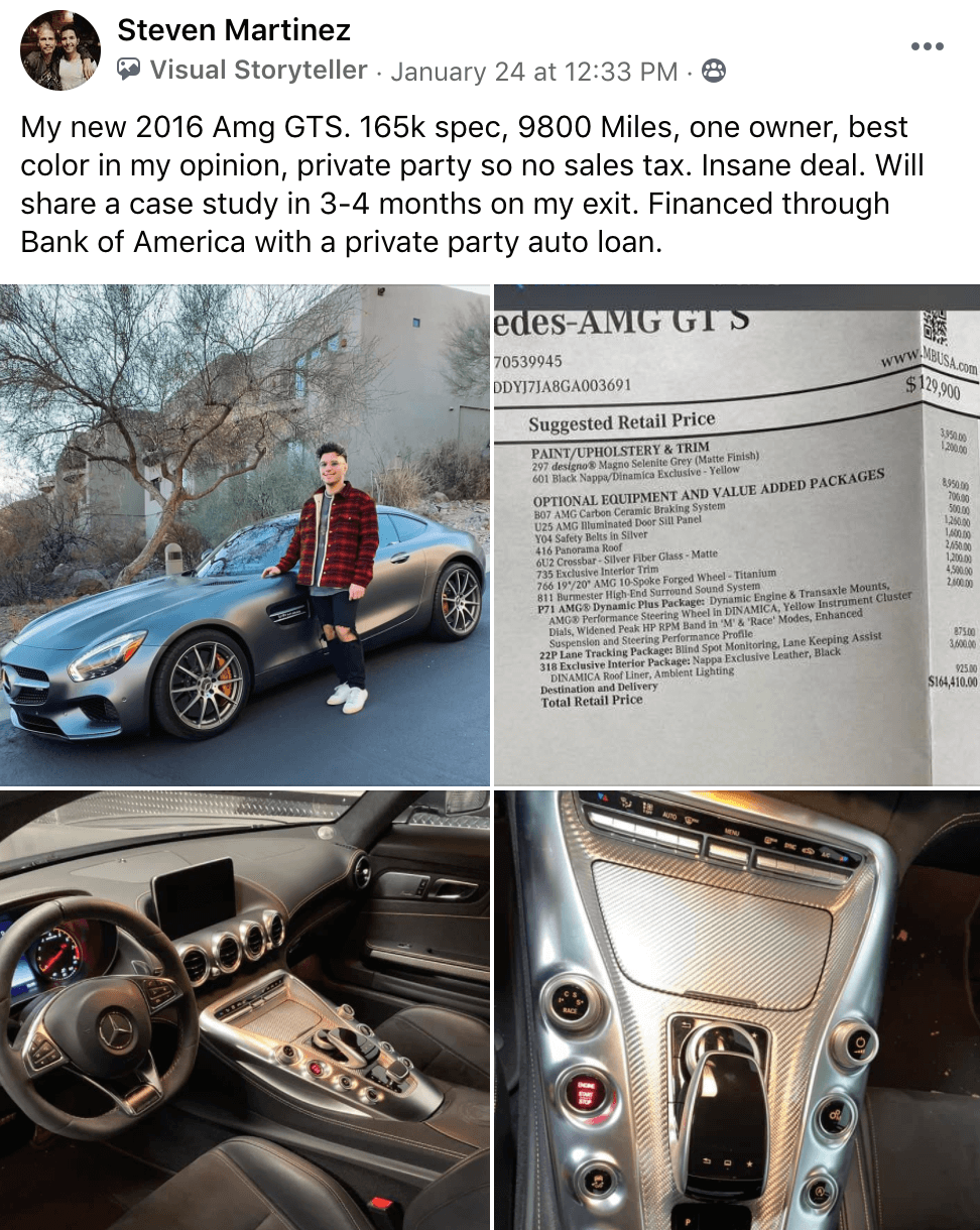 Steven - Mercedes AMG GTS
