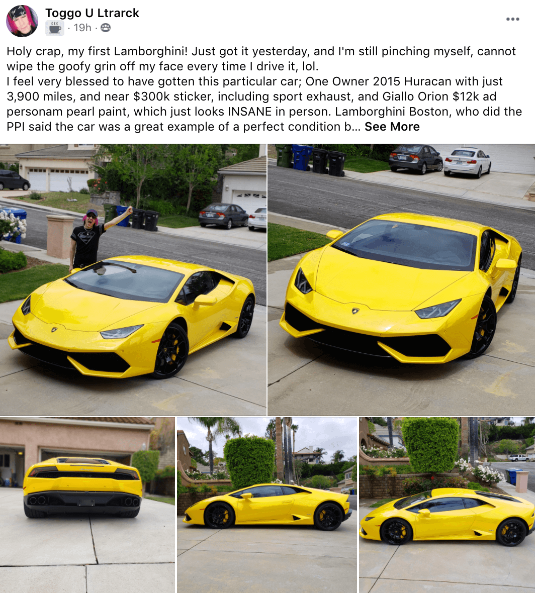 Toggo u ltrarck - Lambo huracan