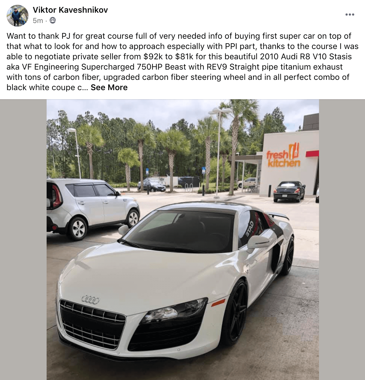 Vitor - Audi R8