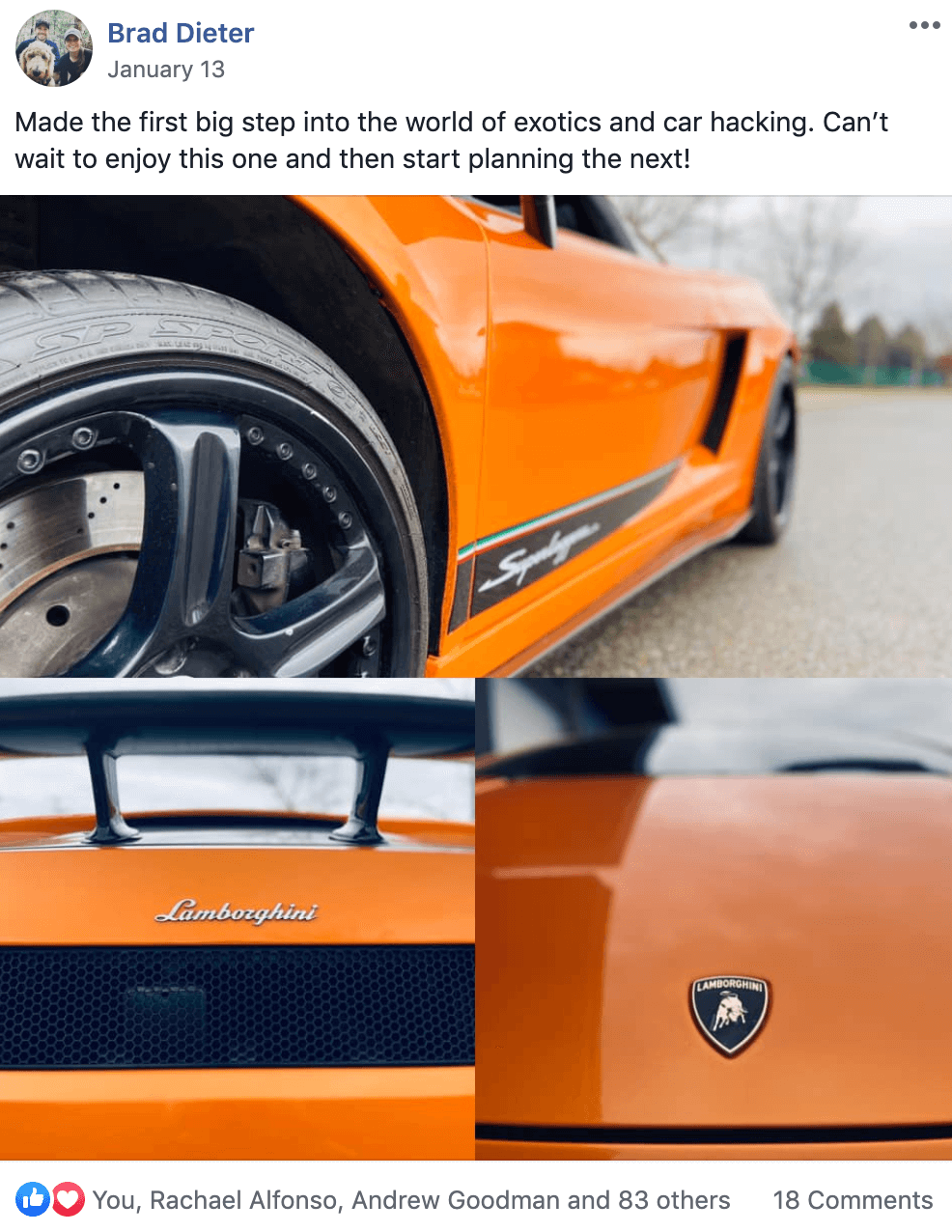 Brad - Lamborghini Gallardo