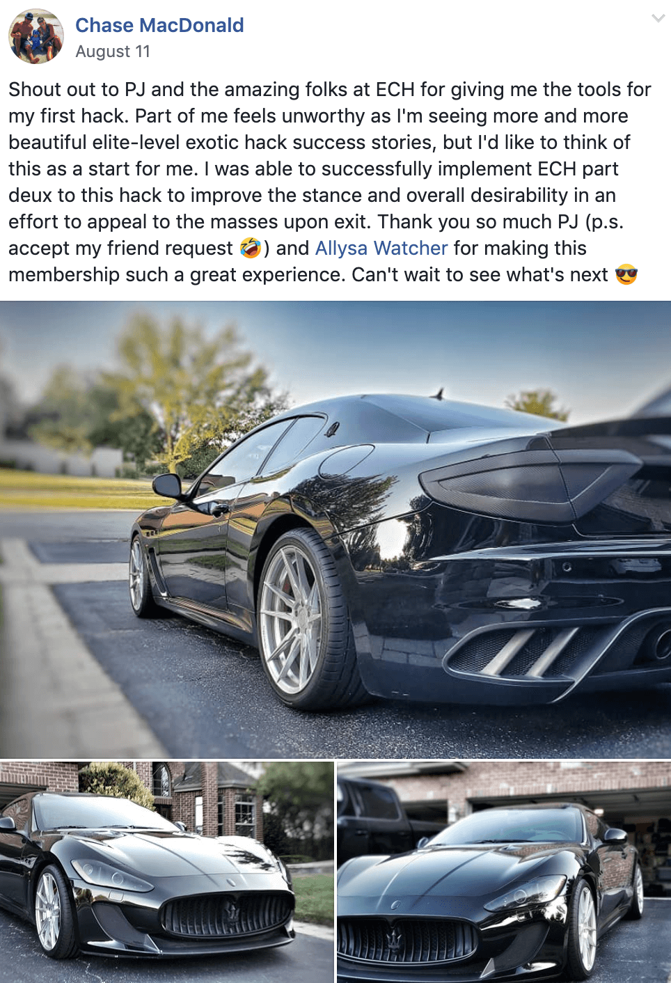 Chase - Maserati GranTurismo