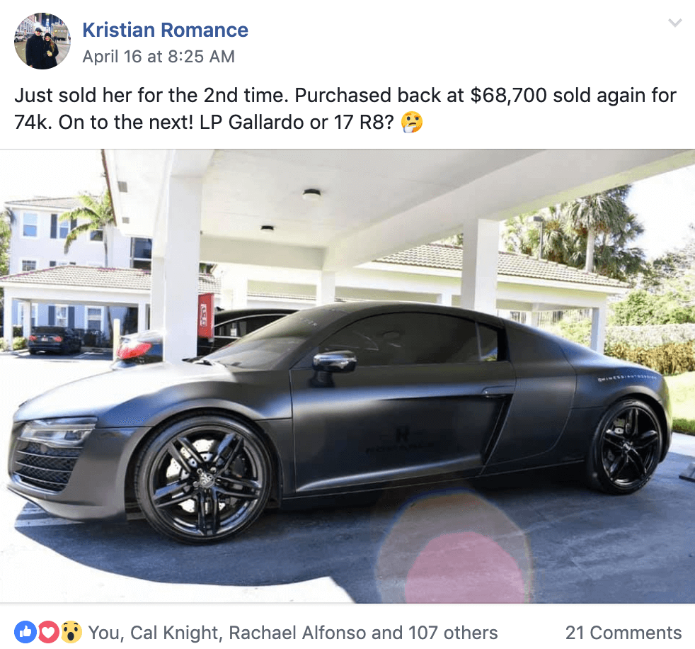 Kristian - Audi R8 CS