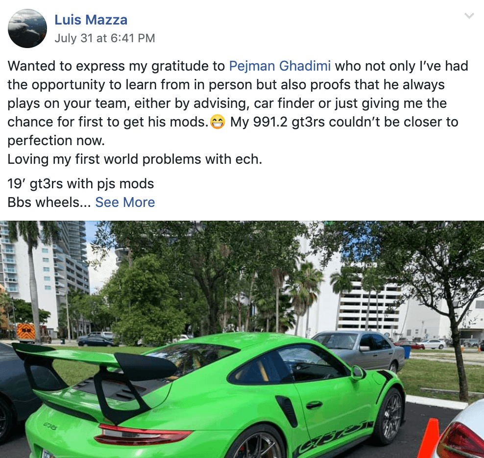 Luis - Porsche GT3