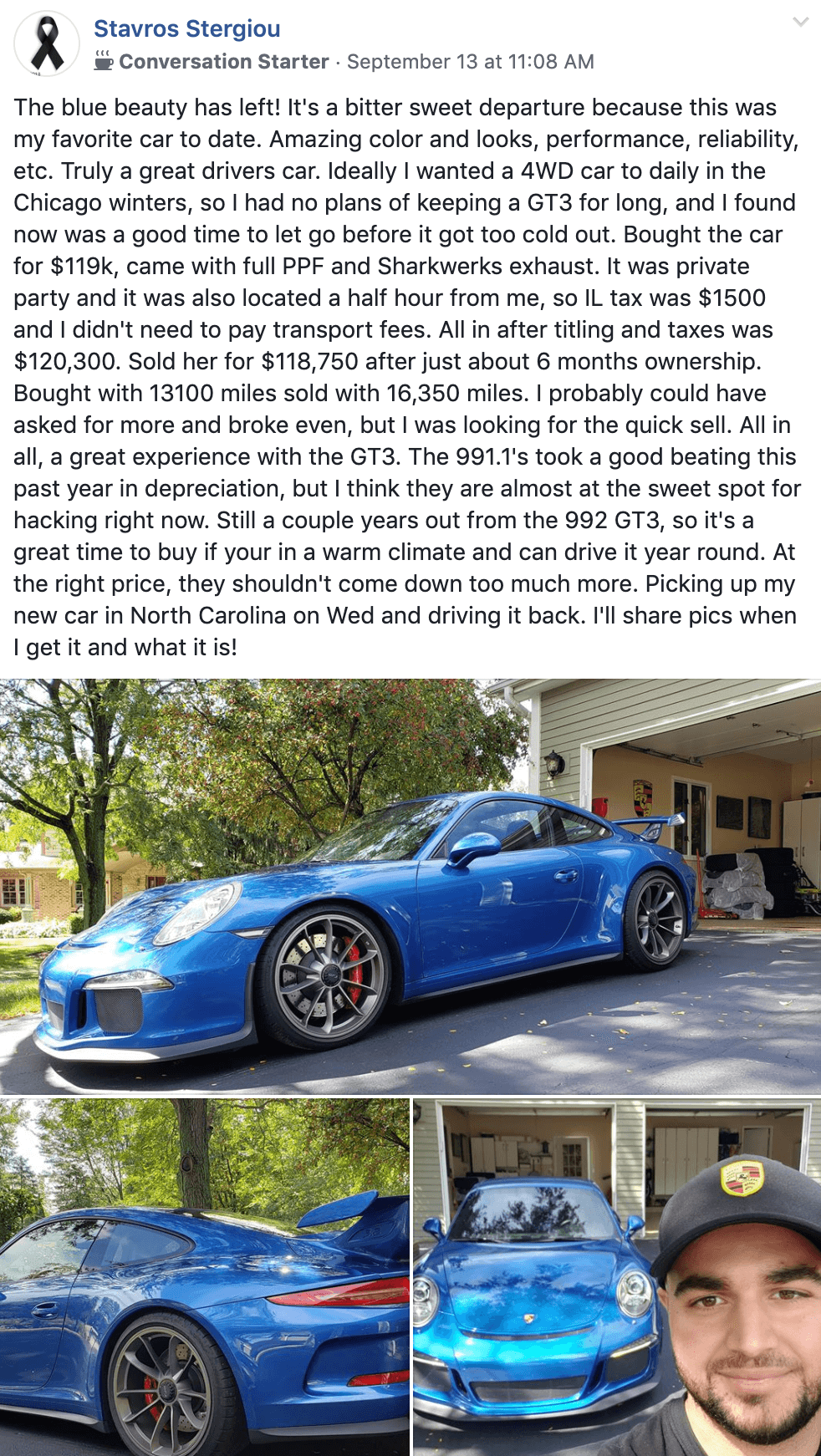 Stavros - Porsche GT3 CS