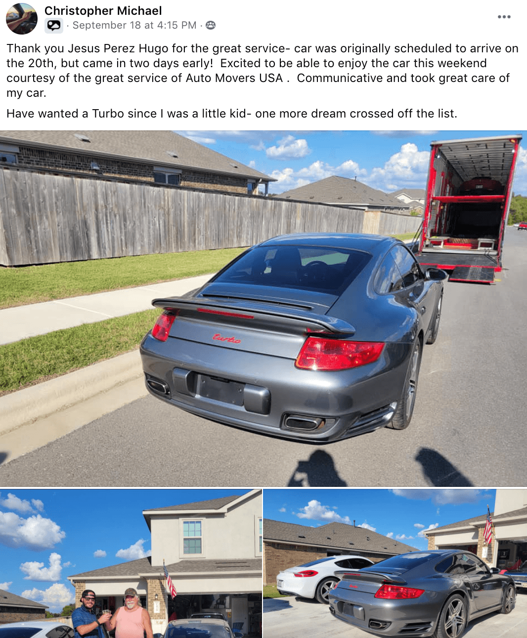 Christopher - Porsche 997 Turbo