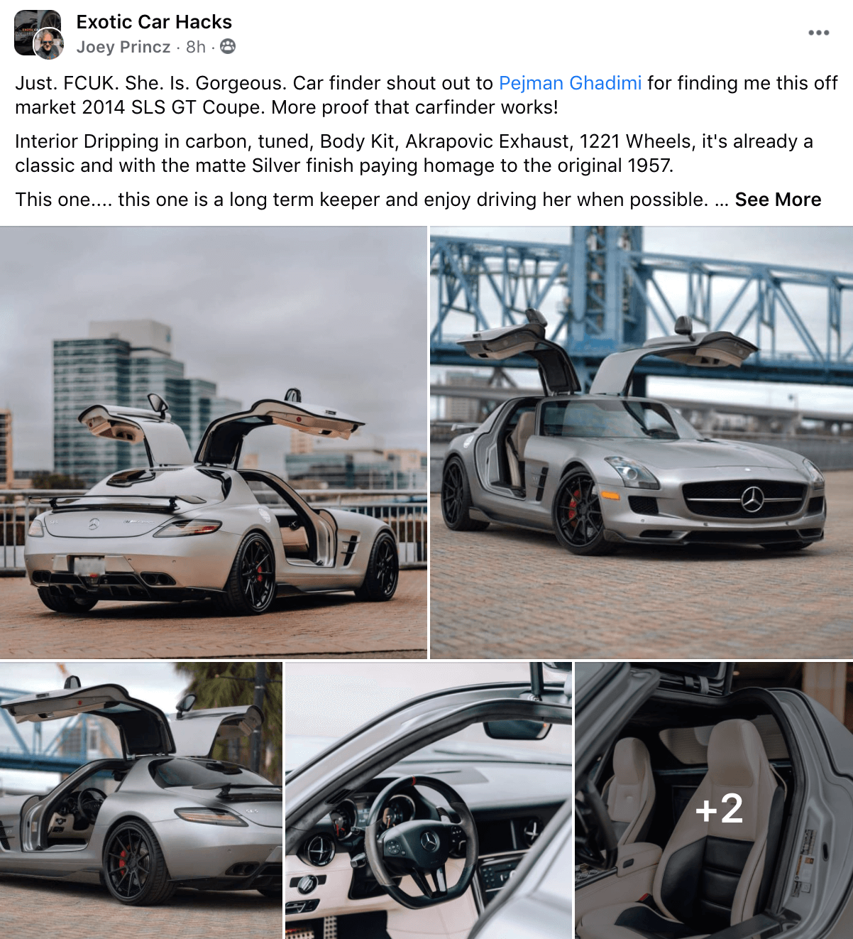 Joey - Mercedes SLS CFS