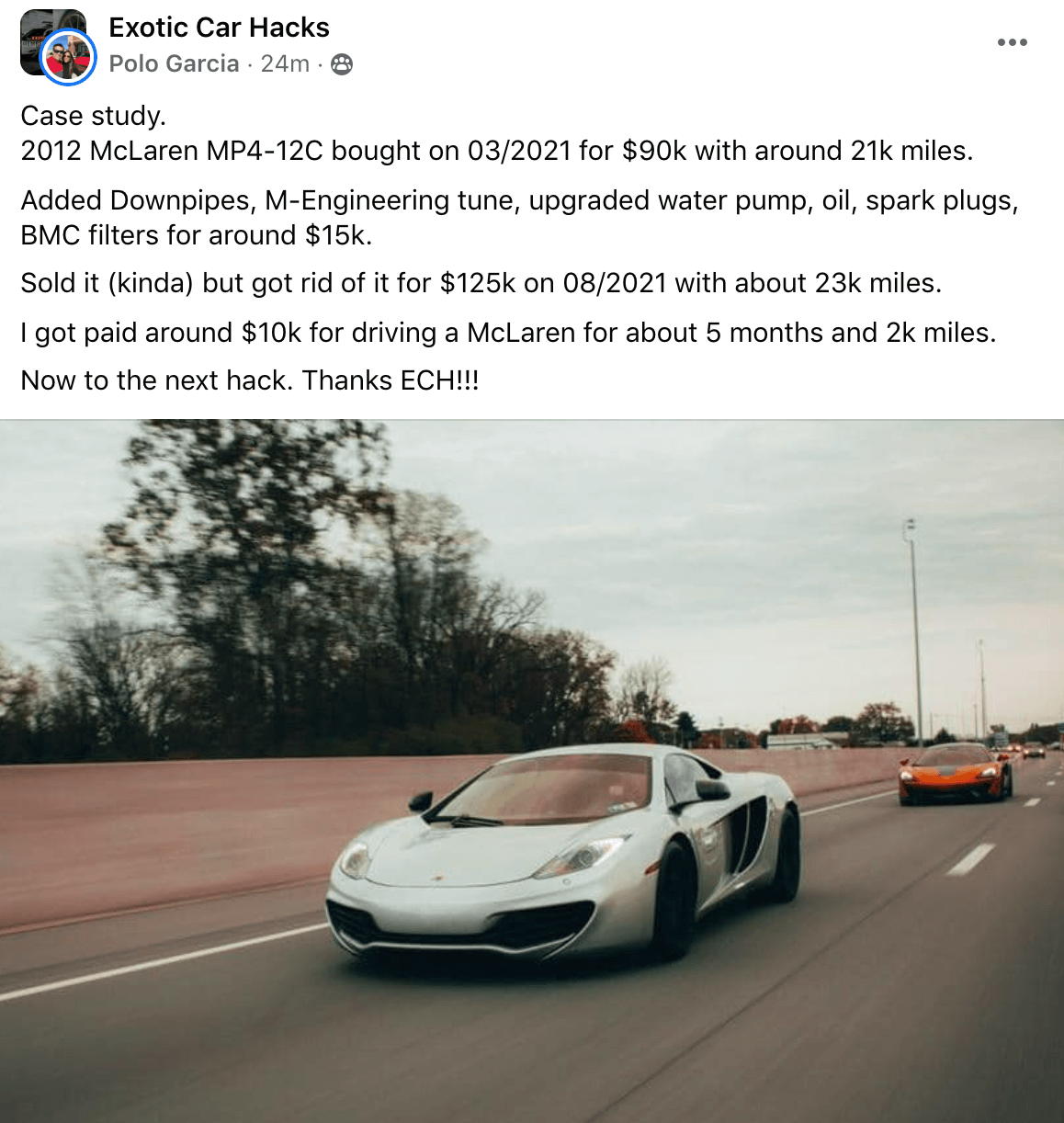 Polo - McLaren MP4 CS