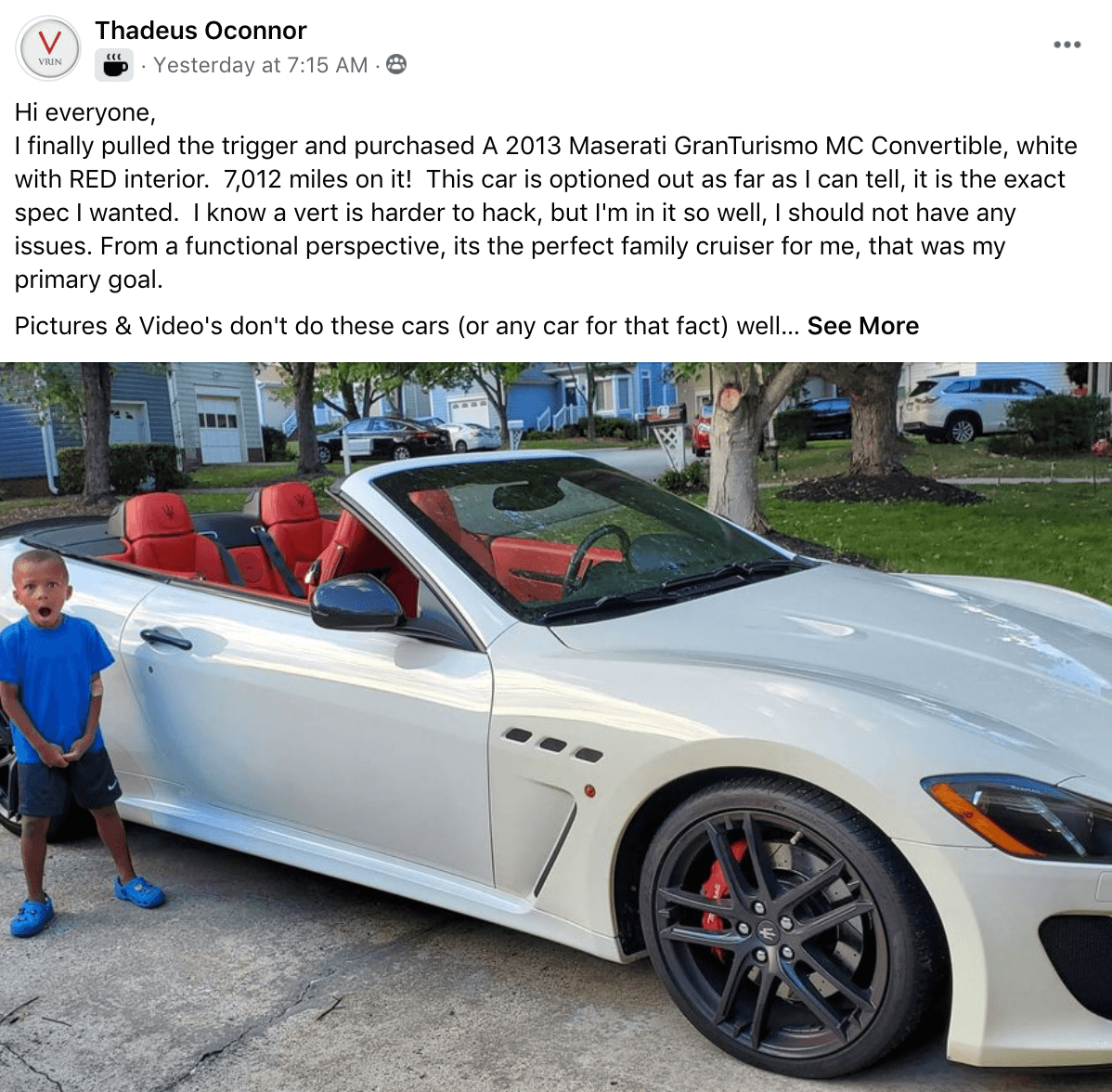 Thadeus Oconnor - Maserati Granturismo MC