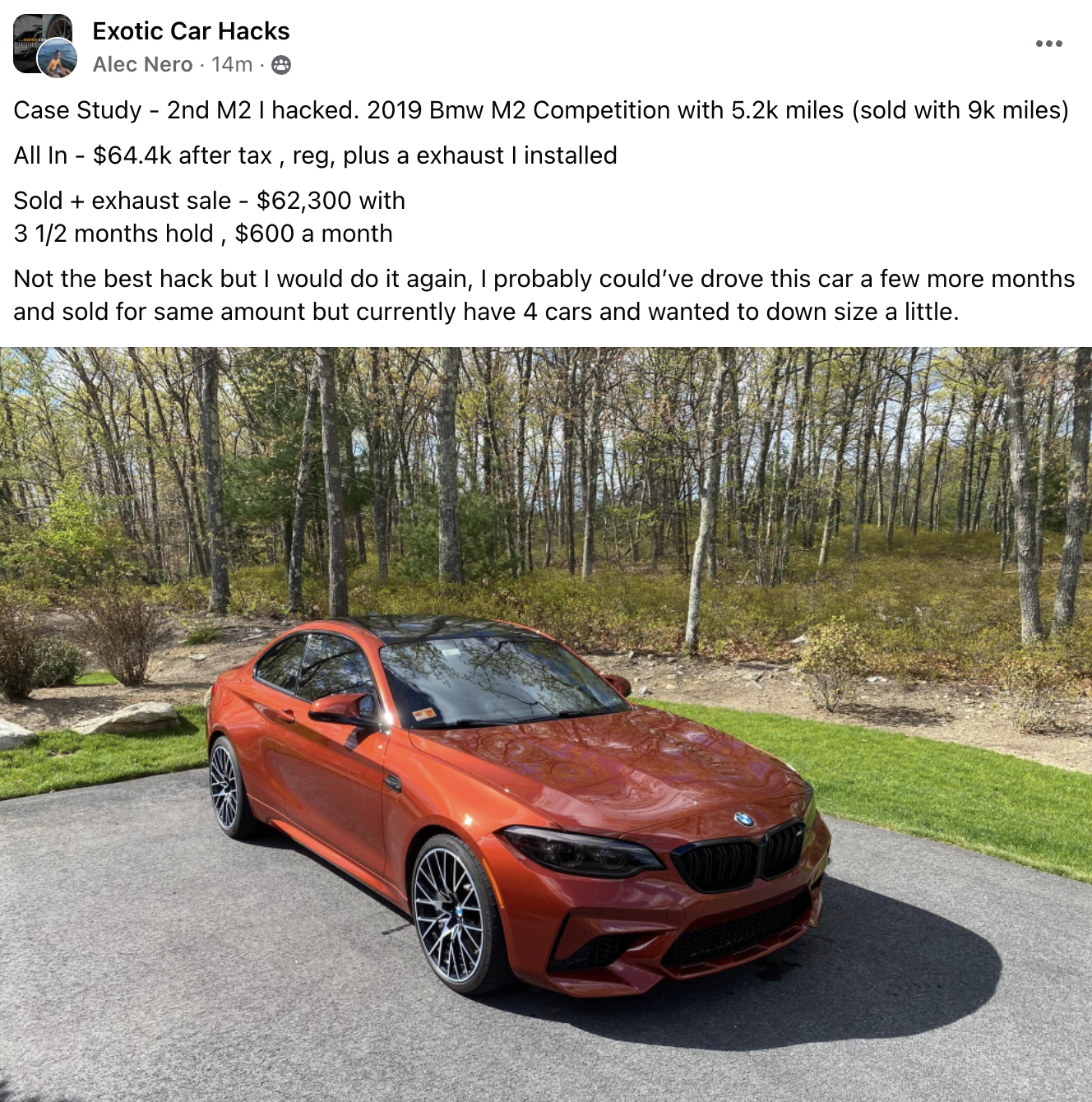 Alec Nero - BMW M2 CS (2nd one) LCH
