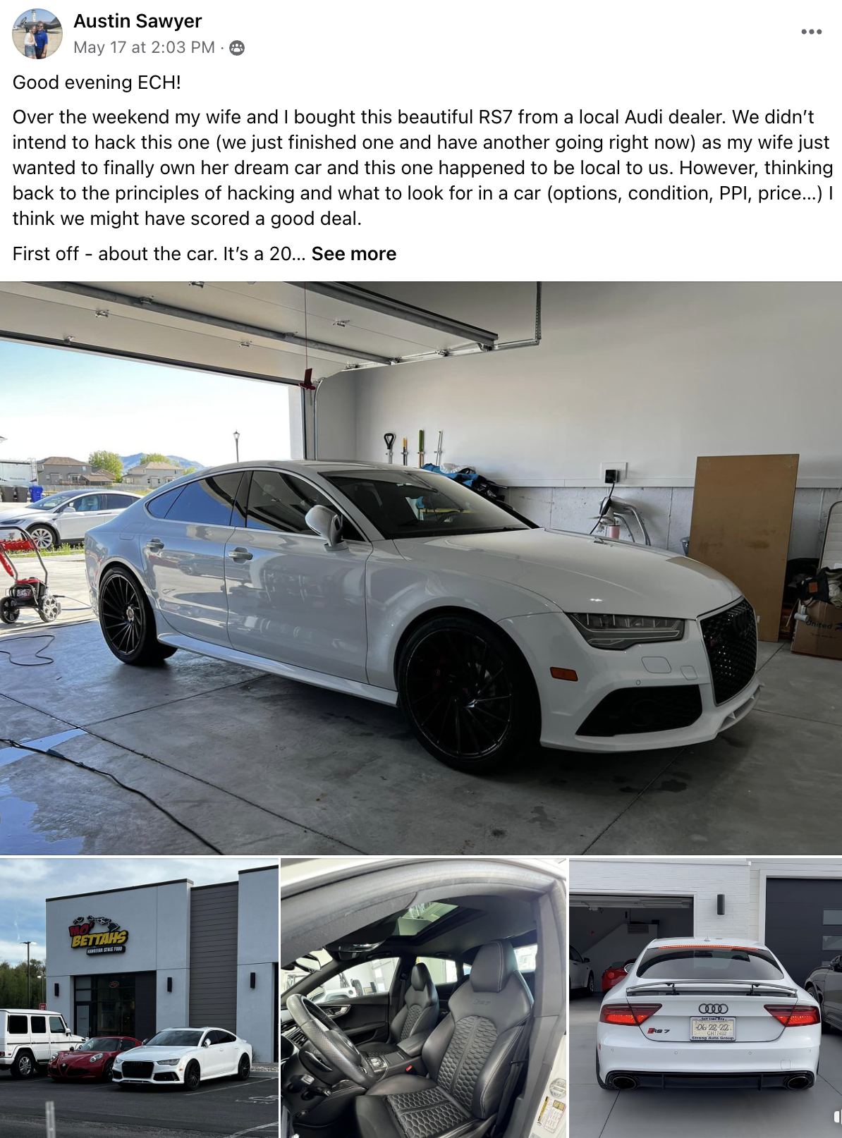 Austin - Audi Rs7 LCH