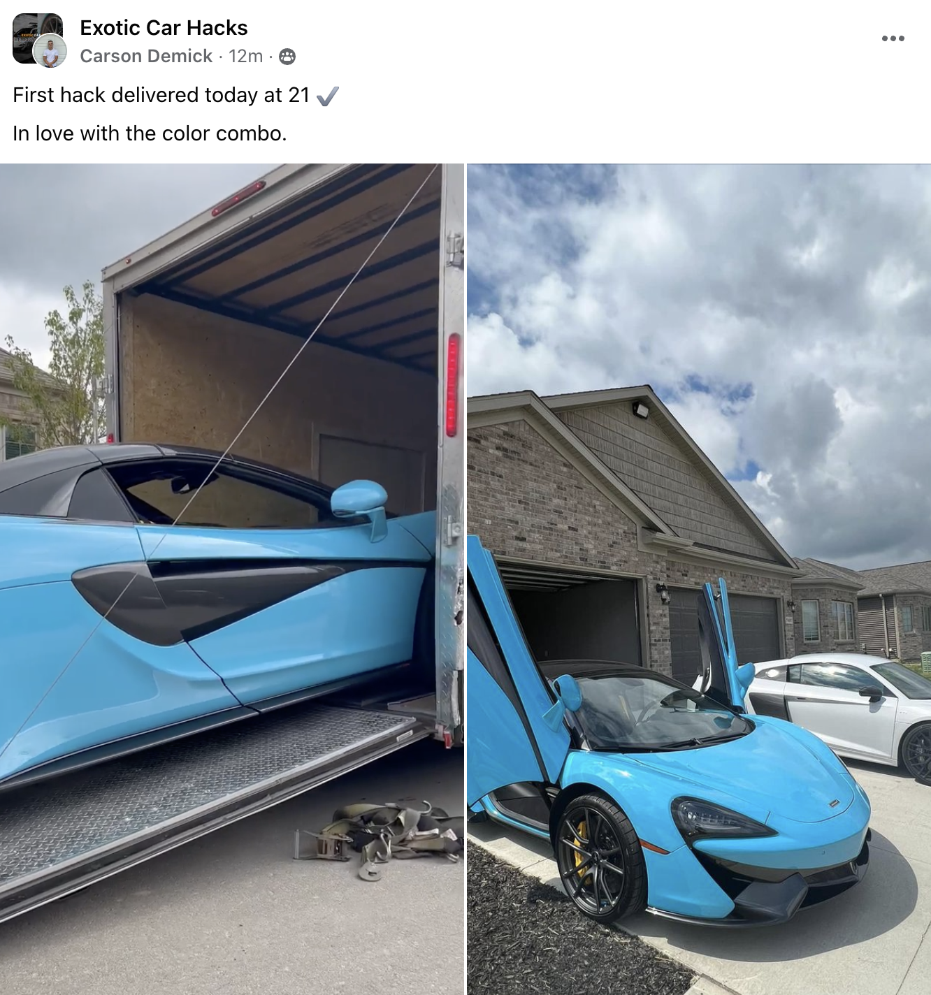Carson - Mclaren 570s