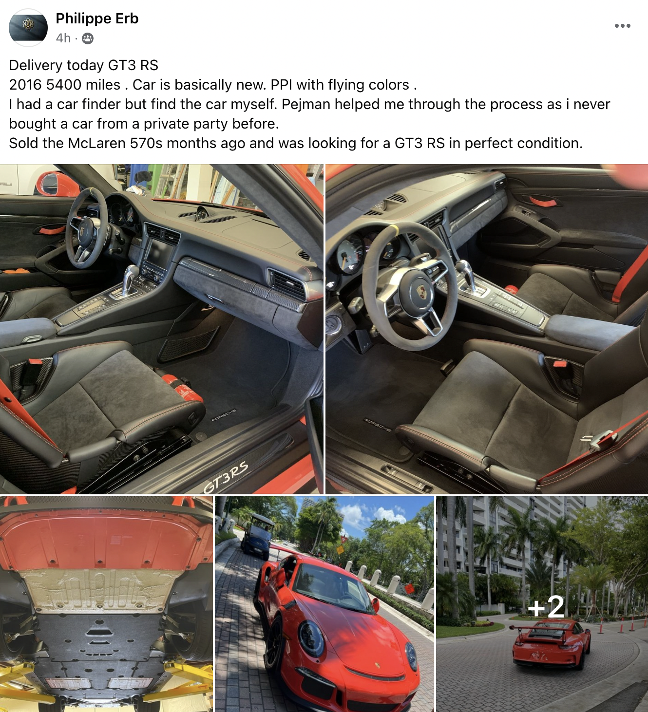 Philippe - Porsche GT3 RS