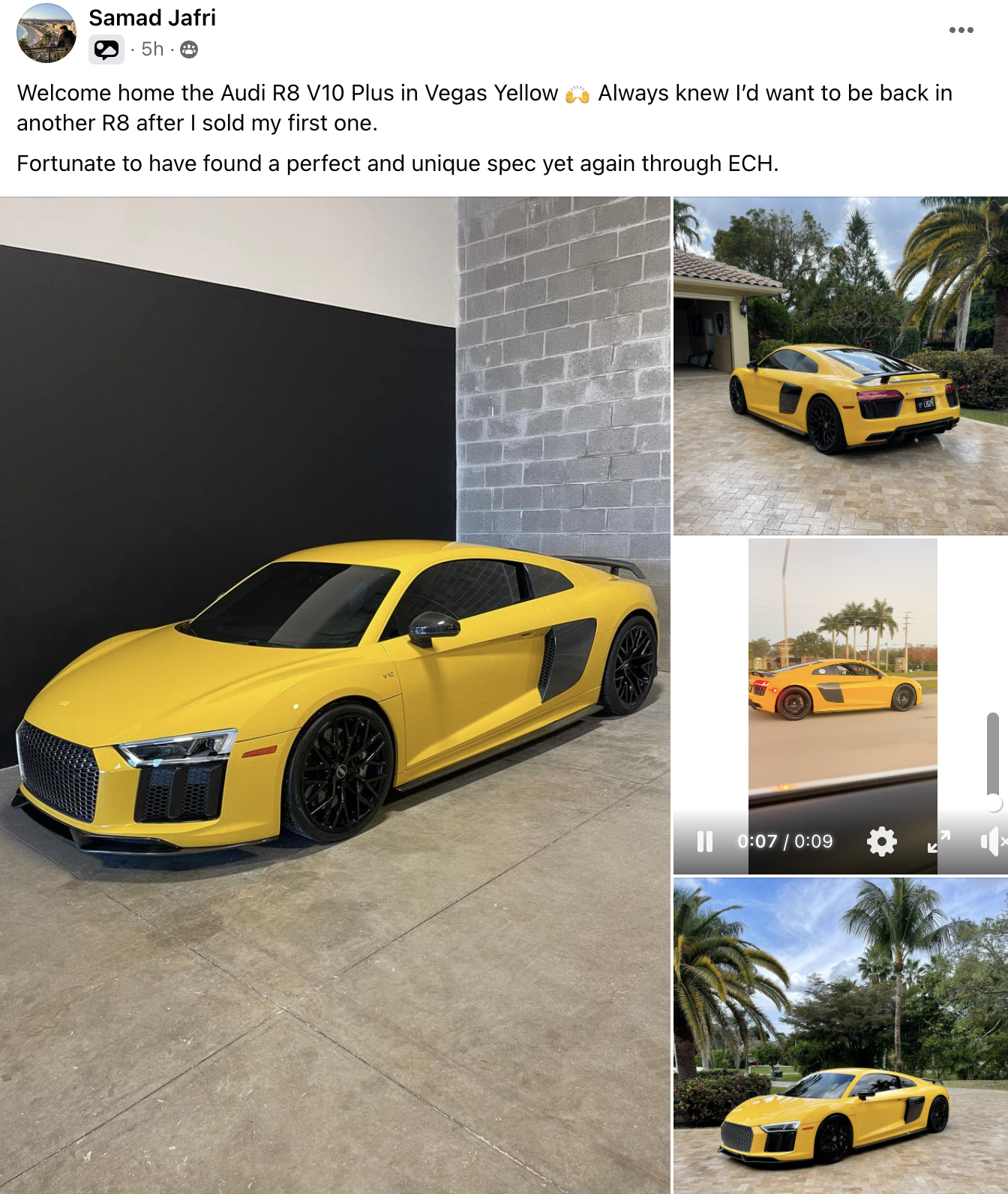 Samad - Audi R8 (Yellow)