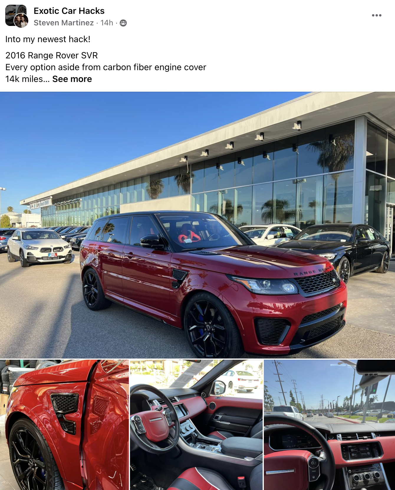 Steven - Range Rover SVR