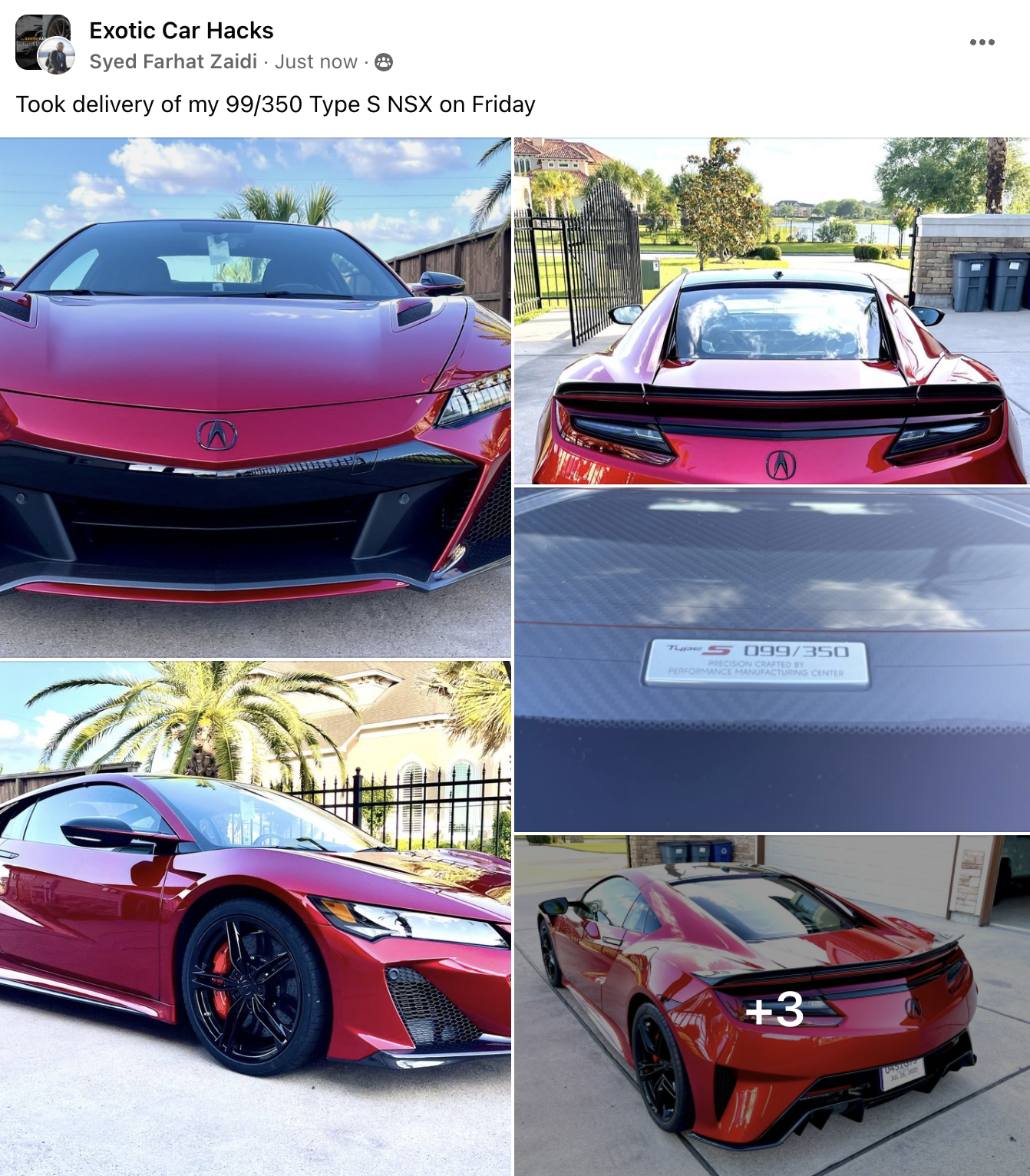 Syed - Acura NSX NCH
