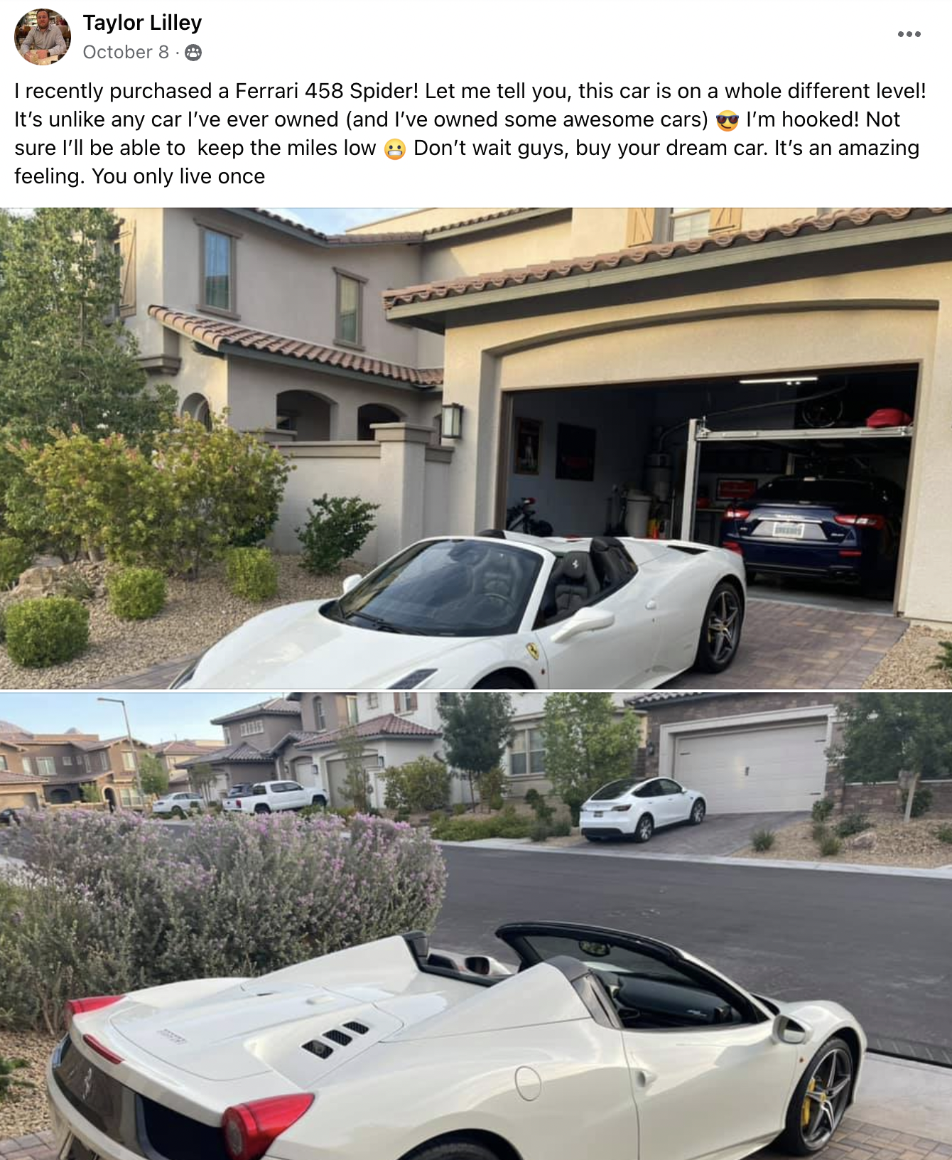 Taylor - Ferrari 458 Spyder