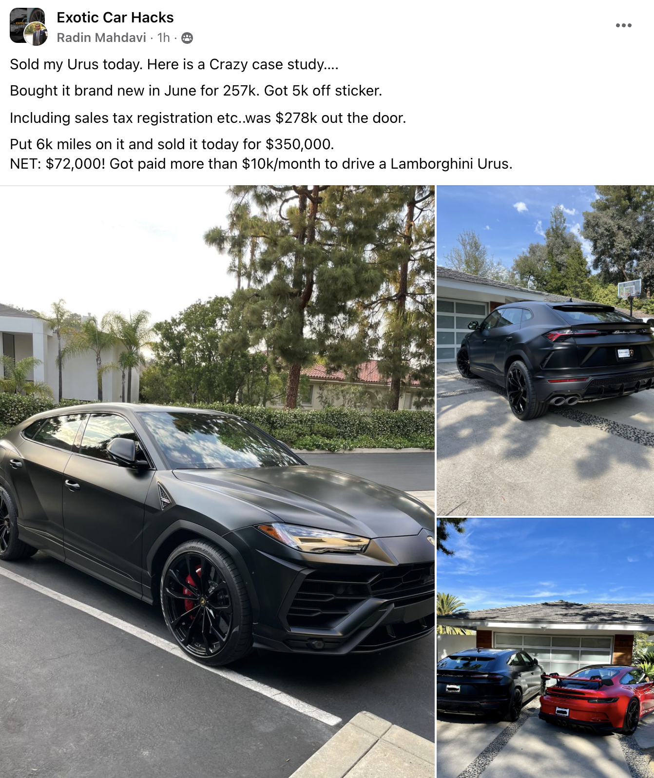 Radin - Lambo Urus CS